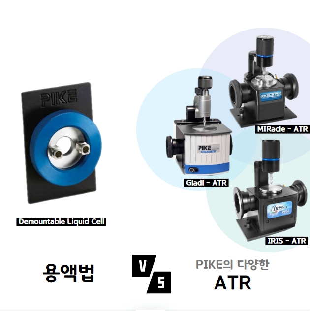 용액법과 ATR의 장점 비교